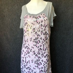 BeBe cheetah print dress like new